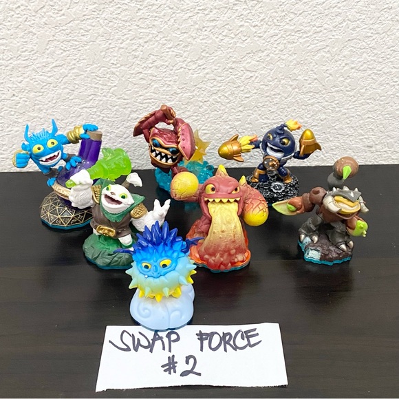 SKYLANDERS Activision Swap Force #2 Lot of 7 Loose Figure Toy - Picture 2 of 13
